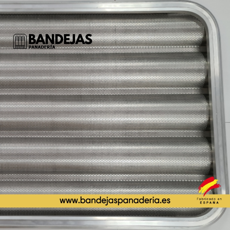 Bandejas panadería acanaladas a medida