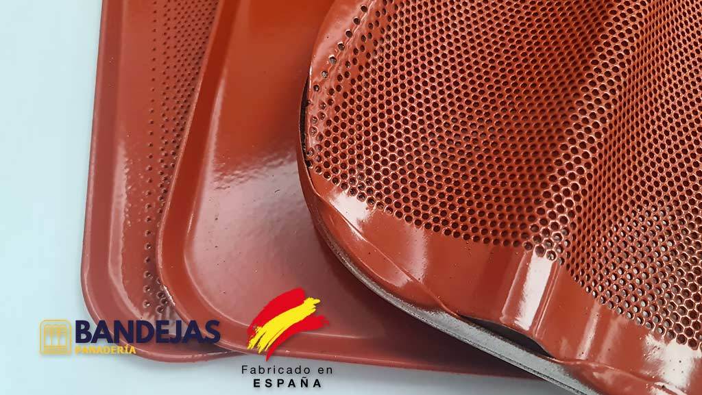 Bandejas siliconadas para panadería
