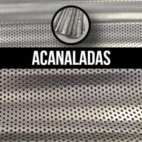 Bandejas acanaladas para hornos de panadería