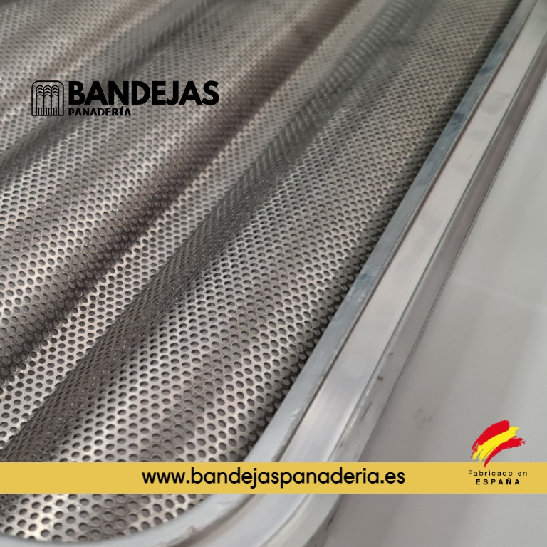 Bandejas panadería acanaladas a medida